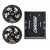 AC09 24V 78.啞光黑色電池+AC10-1 30V 35.黑色 30V 風扇 
